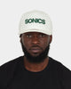 Mitchell & Ness Seattle Supersonics 'Vintage White' Classic Red Snapback White