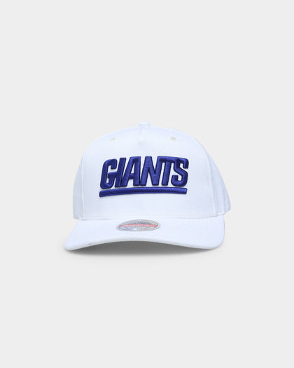 Mitchell & Ness New York Giants 'Vintage White' Classic Red Snapback White