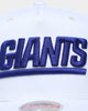 Mitchell & Ness New York Giants 'Vintage White' Classic Red Snapback White