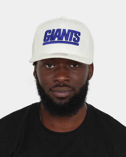 Mitchell & Ness New York Giants 'Vintage White' Classic Red Snapback White