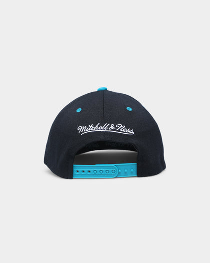Mitchell & Ness Charlotte Hornets 'Flashback' Classic Red Snapback Black