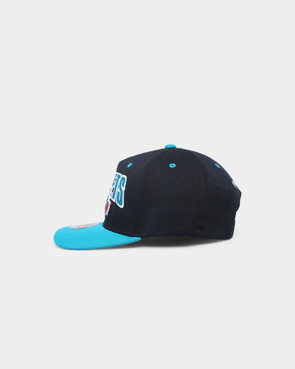 Mitchell & Ness Charlotte Hornets 'Flashback' Classic Red Snapback Black