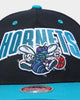 Mitchell & Ness Charlotte Hornets 'Flashback' Classic Red Snapback Black