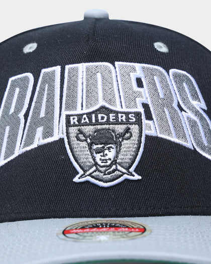 Mitchell & Ness Los Angeles Raiders 'Flashback' Classic Red Snapback Black