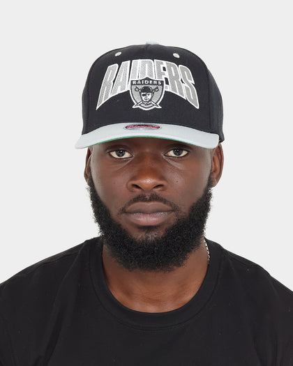 Mitchell & Ness Los Angeles Raiders 'Flashback' Classic Red Snapback Black