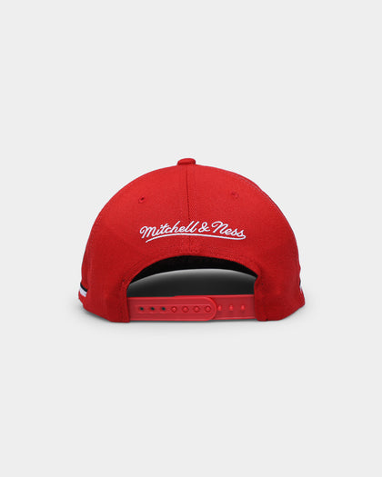 Mitchell & Ness Chicago Bulls XL Short Hook Classic Red Snapback Scarlet