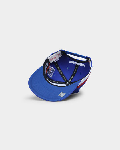 Mitchell & Ness Brooklyn Nets XL Short Hook Classic Red Snapback Royal