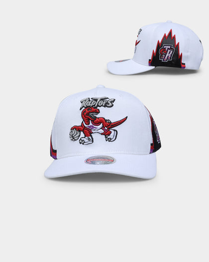 Mitchell & Ness Toronto Raptors XL Short Hook Classic Red Snapback White
