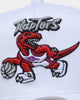 Mitchell & Ness Toronto Raptors XL Short Hook Classic Red Snapback White