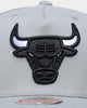 Mitchell & Ness Chicago Bulls 'Greytones' Classic Red Snapback Grey