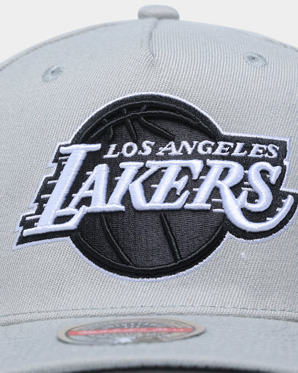 Mitchell & Ness Los Angeles Lakers 'Greytones' Classic Red Snapback Grey