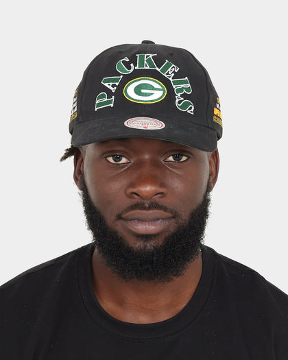 Mitchell & Ness Green Bay Packers Superbowl Winners Deadstock Snapback Black