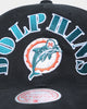 Mitchell & Ness Miami Dolphins Superbowl Winners Deadstock Snapback Black