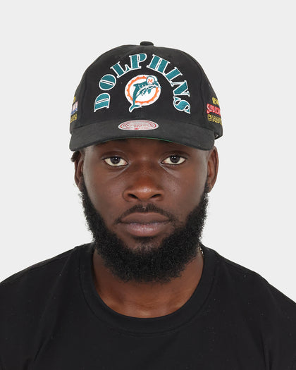 Mitchell & Ness Miami Dolphins Superbowl Winners Deadstock Snapback Black