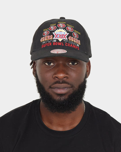 Mitchell & Ness San Francisco 49ers Superbowl Winners Deadstock Snapback Black