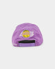 Mitchell & Ness Los Angeles Lakers 'Cord Arch' Dad Snapback Lilac