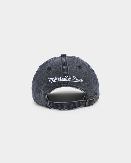 Mitchell & Ness Las Vegas Raiders Stone Washed Dad Strapback Washed Black