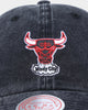 Mitchell & Ness Chicago Bulls Stone Washed Dad Strapback Washed Black