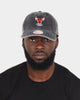 Mitchell & Ness Chicago Bulls Stone Washed Dad Strapback Washed Black