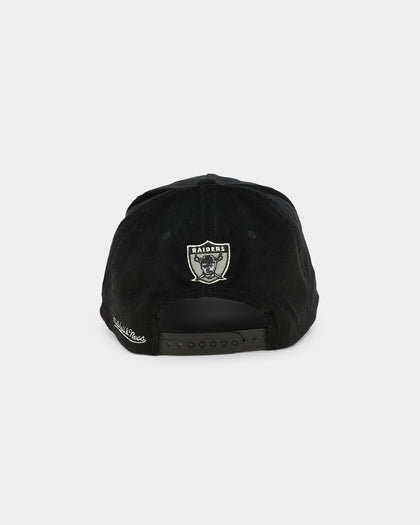 Mitchell & Ness Los Angeles Raiders 'Touchdown Cord' Dad Snapback Black
