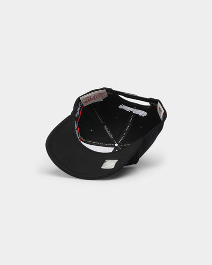 Mitchell & Ness Oakland Raiders 'Linear' Classic Red Snapback Black