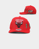 Mitchell & Ness Chicago Bulls 'Champ Patch' Classic Red Snapback Scarlet