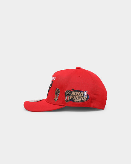 Mitchell & Ness Chicago Bulls 'Champ Patch' Classic Red Snapback Scarlet
