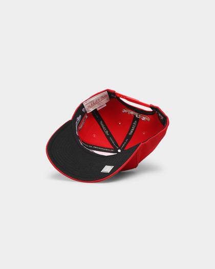 Mitchell & Ness Chicago Bulls 'Champ Patch' Classic Red Snapback Scarlet