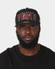Mitchell & Ness Chicago Bulls 'Linear' Classic Red Snapback Black
