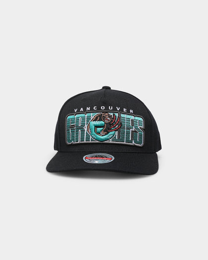 Mitchell & Ness Vancouver Grizzlies 'Linear' Classic Red Snapback Black
