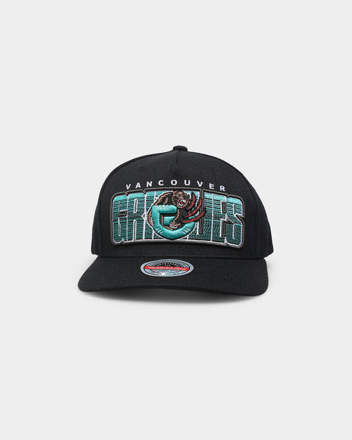 Mitchell & Ness Vancouver Grizzlies 'Linear' Classic Red Snapback Black