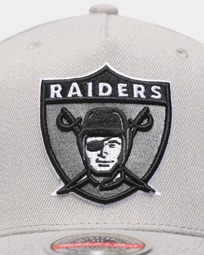 Mitchell & Ness Oakland Raiders 'Greytones' Classic Red Snapback Grey