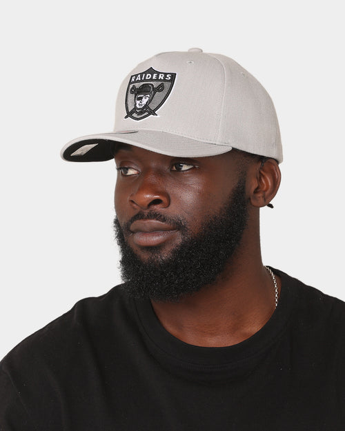 Mitchell & Ness Oakland Raiders 'Greytones' Classic Red Snapback Grey
