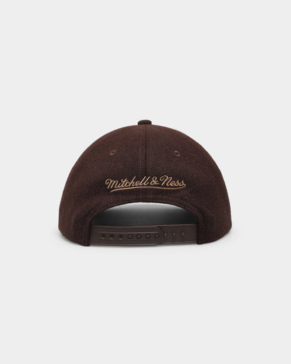 Mitchell & Ness Los Angeles Lakers 'Melton' Deadstock Snapback Baroque Brown