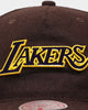 Mitchell & Ness Los Angeles Lakers 'Melton' Deadstock Snapback Baroque Brown