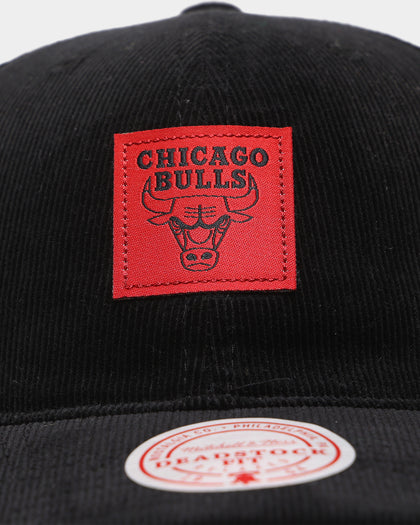 Mitchell & Ness Chicago Bulls 'Woven Logo Cord' Deadstock Snapback Black