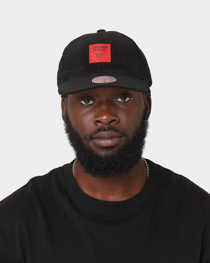 Mitchell & Ness Chicago Bulls 'Woven Logo Cord' Deadstock Snapback Black