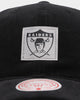 Mitchell & Ness Las Vegas Raiders 'Woven Logo Cord' Deadstock Snapback Black
