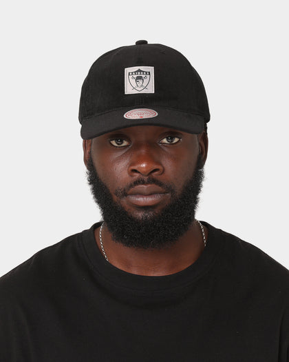 Mitchell & Ness Las Vegas Raiders 'Woven Logo Cord' Deadstock Snapback Black