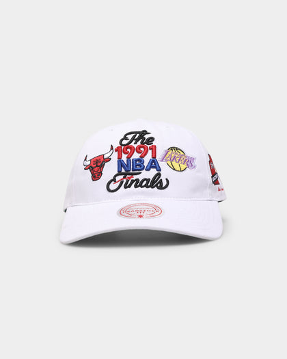 Mitchell & Ness Chicago Bulls VS Los Angeles Lakers 1991 NBA Finals Deadstock Snapback White