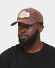 Mitchell & Ness Los Angeles Lakers 'Brown Cord' Deadstock Snapback Brown