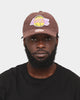 Mitchell & Ness Los Angeles Lakers 'Brown Cord' Deadstock Snapback Brown
