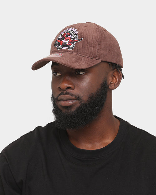 Mitchell & Ness Toronto Raptors 'Brown Cord' Deadstock Snapback Brown