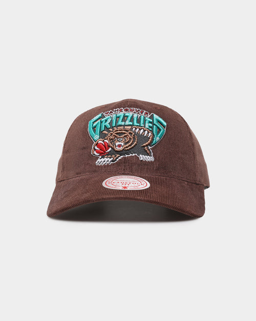Mitchell & Ness Vancouver Grizzlies 'Brown Cord' Deadstock Snapback Brown