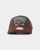 Mitchell & Ness Vancouver Grizzlies 'Brown Cord' Deadstock Snapback Brown