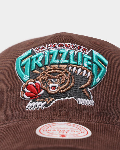 Mitchell & Ness Vancouver Grizzlies 'Brown Cord' Deadstock Snapback Brown