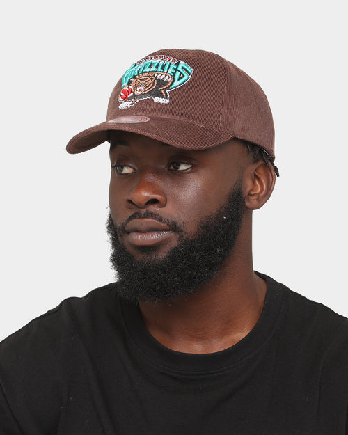 Mitchell & Ness Vancouver Grizzlies 'Brown Cord' Deadstock Snapback Brown