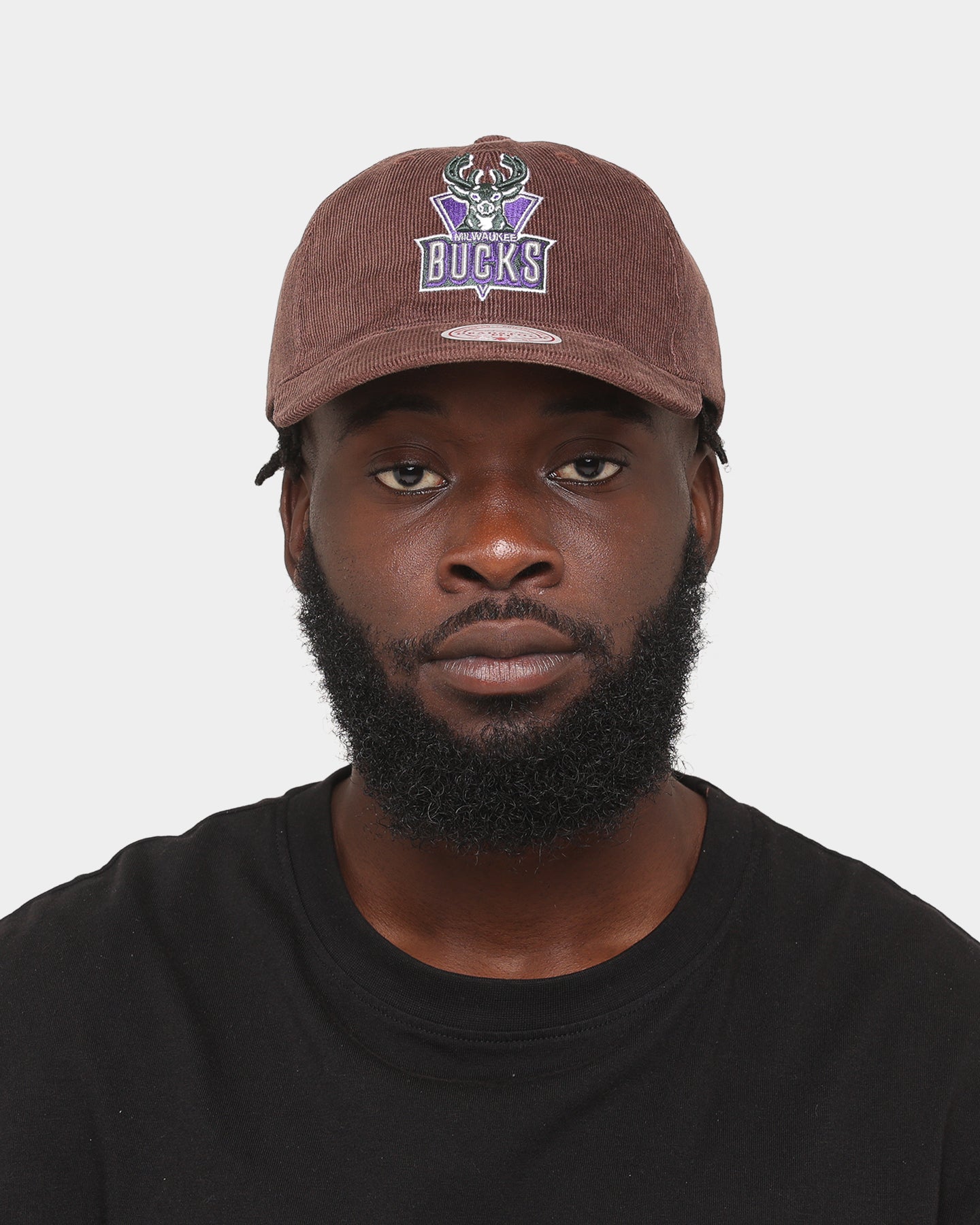 Mitchell & Ness Milwaukee Bucks 'Brown Cord' Deadstock Snapback