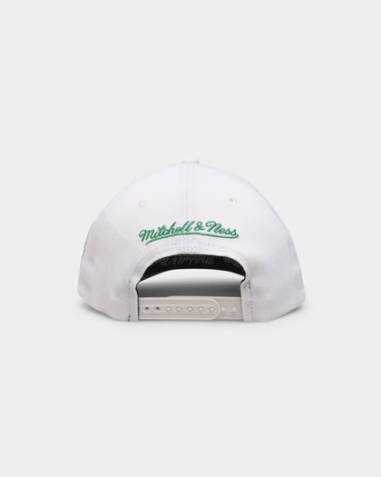 Mitchell & Ness Boston Celtics 'Hardwood Classics Patch' Classic Red Snapback Cream