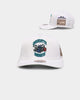 Mitchell & Ness Charlotte Hornets 'Hardwood Classics Patch' Classic Red Snapback Cream